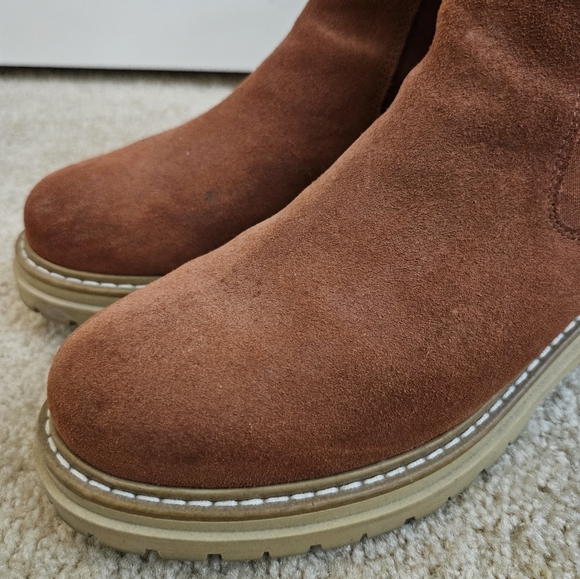 Anthropologie Brown Ankle Boots - Picture 14 of 16